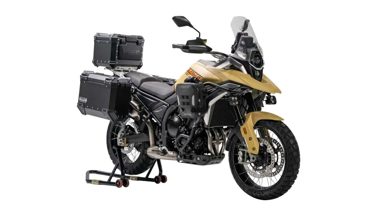 Big trail de 3 cilindros: Tiger 900 terá nova rival chinesa 2 china is coming for the triumph tiger with this new 3 cylinder adv motorcycle 1