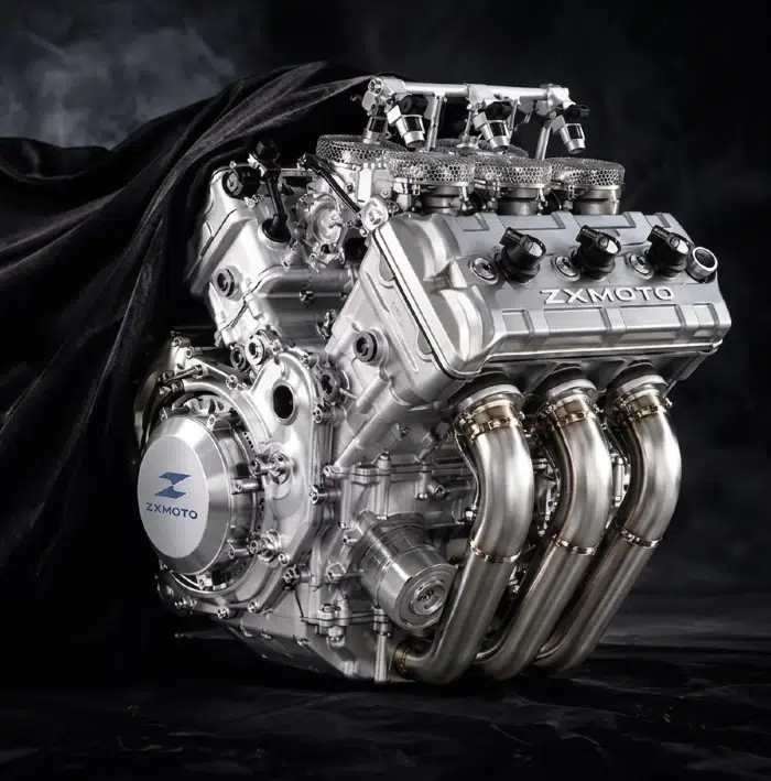 ZXMOTO: marca chinesa planeja motor V5 de 250 cv 1 prototipo motor v5 zxmoto 1000cc