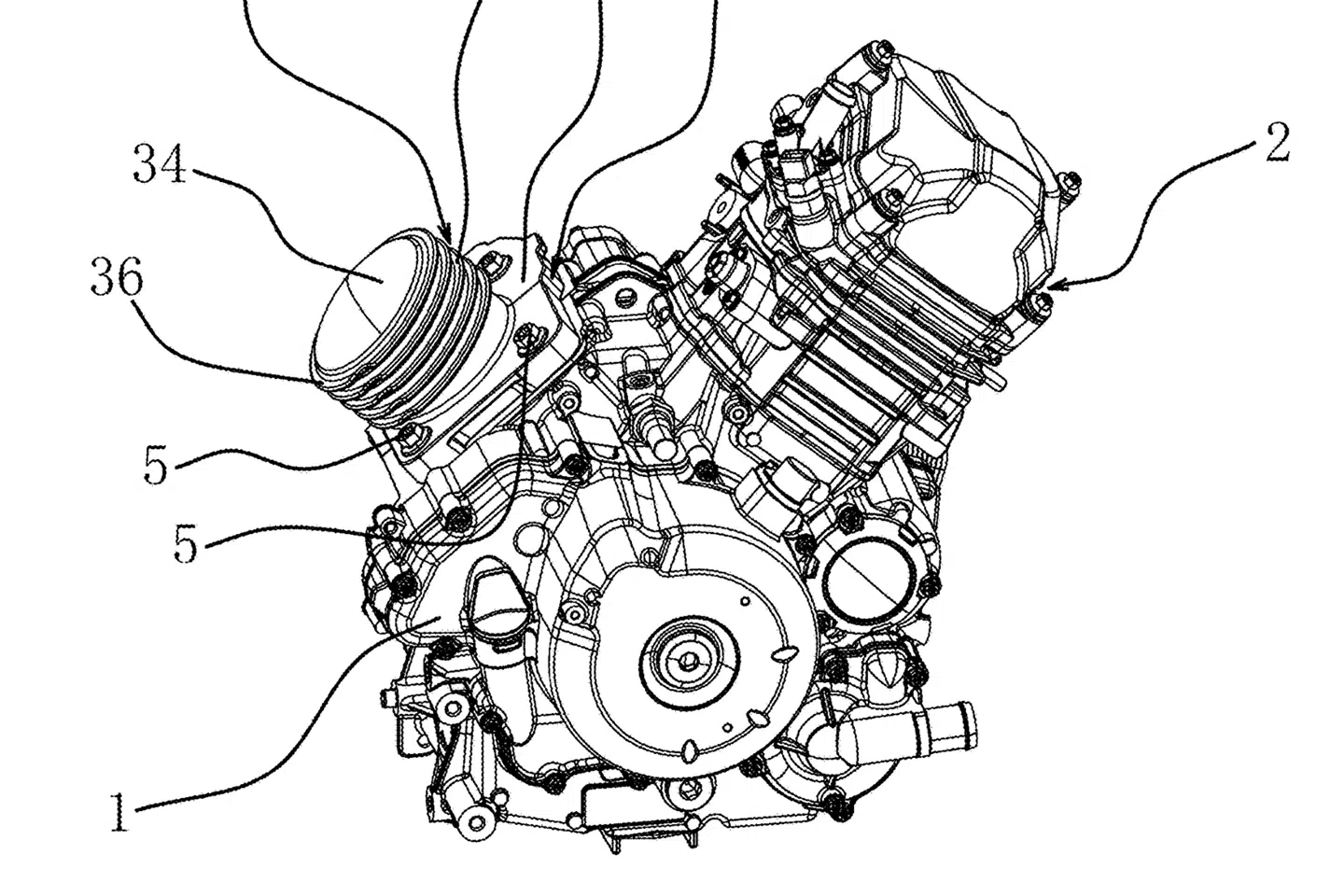 QJMOTOR registra patente de motor V2, mas monocilíndrico... Enteda! 2 qjmotor patent 03