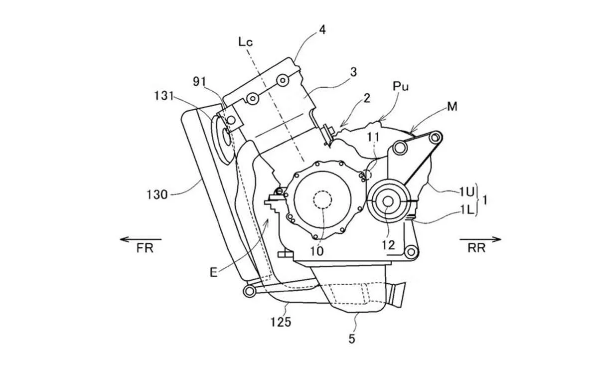 Nova CB 500? Honda registra imagens de novo motor