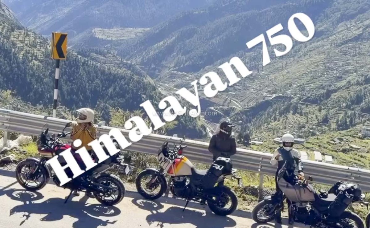 Himalayan 750 pode ter tido ‘visual final’ revelado
