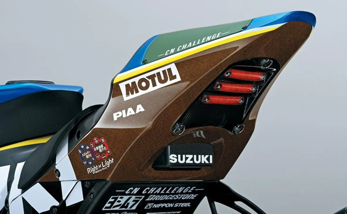 Fibra de carbono é coisa do passado? Suzuki aposta em nova tecnologia